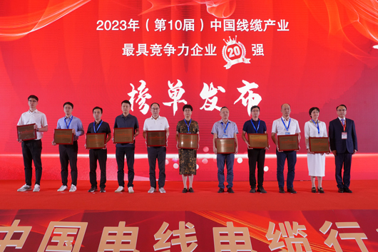 918博天堂排广东前三、全国前列！中国最新电线电缆企业排行榜单出炉！