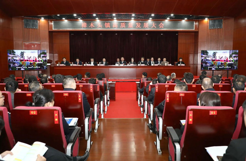 918博天堂电缆参加樟木头镇高质量发展大会，，，，，，，，吹响新春高质量发展集结号